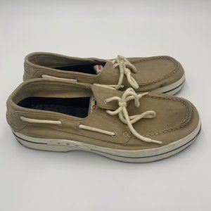 Men's Sebago Tan Dockside Boat Shoes Size 11 M